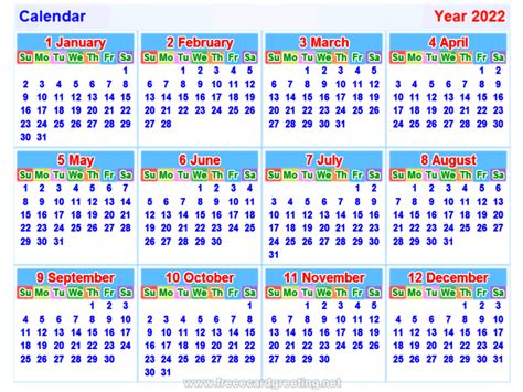 Svbf Calendar 2022